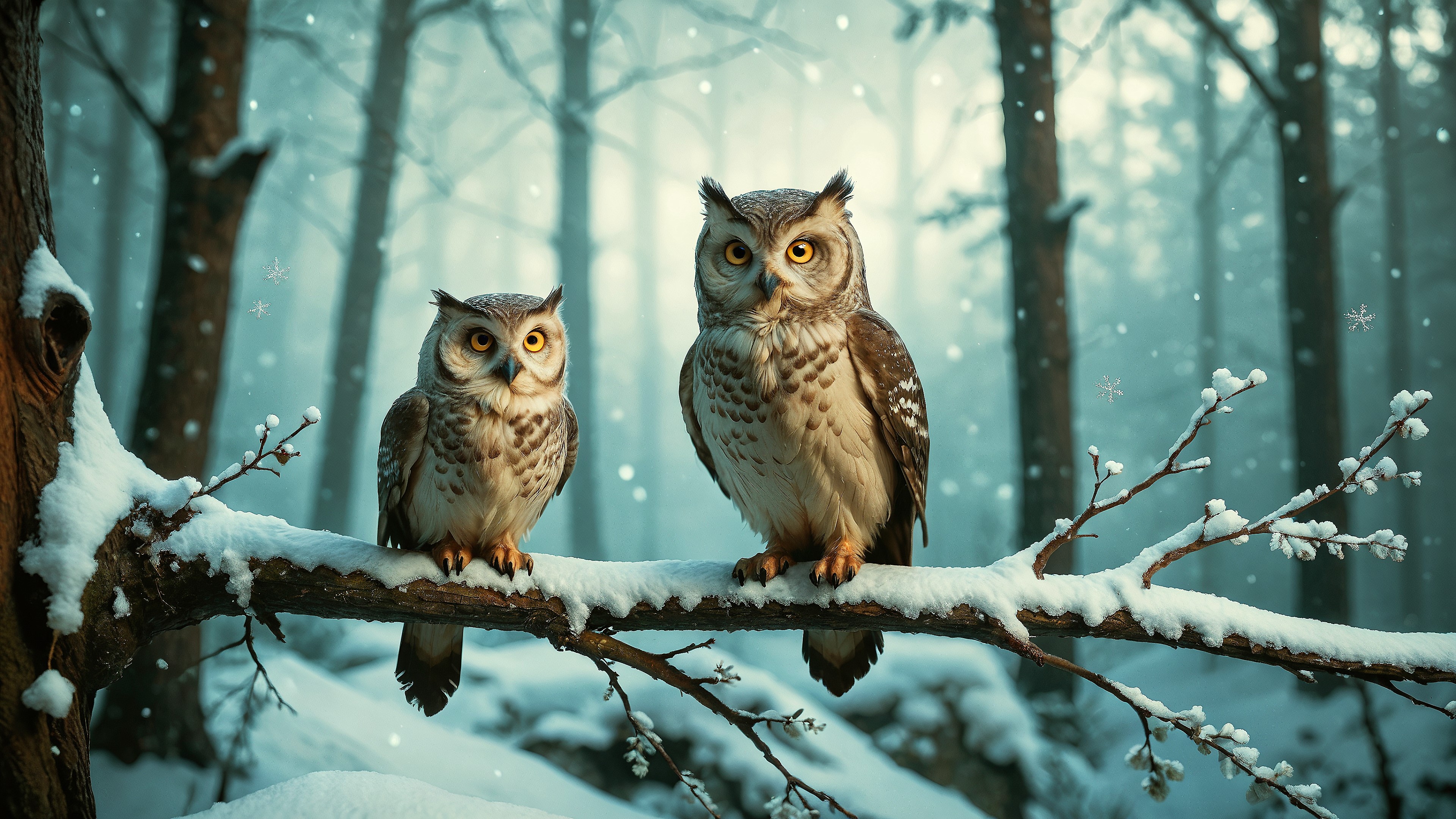 Winter Tiere Hintergrundbilder 4k Winter Tiere Hintergrundbilder 4k